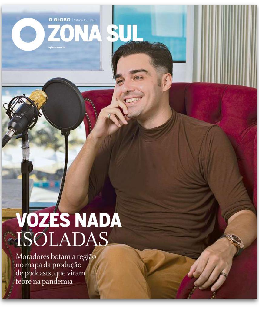 O Globo Caderno Zona Sul cover — Vozes nada isoladas, 16 Jan 2021
